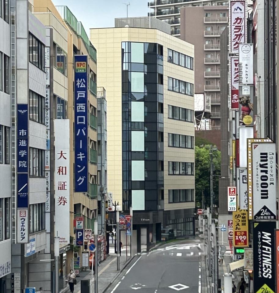 歩道橋からの景色④